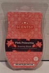 New Scentsy 17 Oz. Wax Brick Pink Poinsettia Floral Home Fragrance Melt. Fixed Price $24.99.