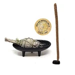 Cast Iron Incense Burner 4" 2" H, Ideal For Smudging, Burning, Ritual. Fixed Price $10.49.