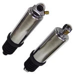 Electra Glide Chrome Heavy Duty Lowering Air Shocks Harley Road 1980-2017. Fixed Price $259.99.