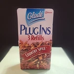 Glade Electric Gel 3 Refills Country Spice. Fixed Price $12.44.