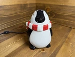 Scentsy Full-size Wax Warmer "tux" Penguin Christmas Holiday Winter Euc Retired. Fixed Price $35.99.