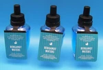 3 Bath & Body Works Lot Bergamot Waters Wallflower Sandalwood + Free Shipping. Fixed Price $35.98.