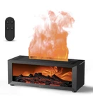 Fireplace Flame Essential Oil Diffuser, 7 Colors. Fixed Price $25.00.