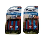 Refresh Your Car Odor Eliminating Vent Stick Air Sweet Berries Linen 2PKS. Fixed Price $14.95.