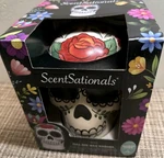 Scentsationals Sugar Skull Rosa Day Of The Dead Dia Muertos Wax Warmer New. Fixed Price $9.20.
