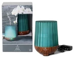 Chesapeake Bay Mind Body Essential Oil Diffuser Ribbed Glass Frosted Jade Hue. Fixed Price $8.99.