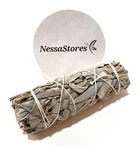 Nessastores- White Sage Smudge Incense 4" Bundle (1 Pc) #JC-006. Fixed Price $8.75.