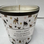 Sand + Paws Candle Jar 11.5 Oz California Beach House Neutralizes Pet Odor. Fixed Price $14.99.