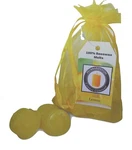 12 Piece Lemon Scented Beeswax Melts Hand Poured By Hubbardston Candle Co. Fixed Price $19.00.