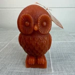 Chesapeake Bay Candle Owl Fragrance Free Long Wick Brown Orange Boho Retro New. Fixed Price $24.99.