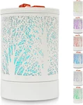 Enaroma Scented Oil Wax Melt Warmer With 7 Colors Changing Led Light White. Fixed Price $20.99.