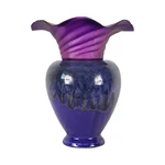 Glass Ceramic Purple Swirl Ultra Pure Liquid Candle Fragrance Oil Lamp Diffuser. Fixed Price $19.99.