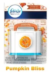 Febreze Small Spaces Original Air Freshener Starter Kit Pumpkin Bliss Scent. Fixed Price $12.99.