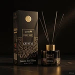 Luxury Jasmine Niche Crystal Reed Diffuser Set 5.41 Fl Oz Long Lasting Fragrance. Fixed Price $44.97.