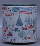 Mainstays Christmas Snowy Village Electric Ceramic Wax Warmer Decor Nib. Fixed Price $26.99.