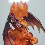 Raging Flame Fire Breathing Dragon 8" Statue Candle Holder Incense Accent Decor. Fixed Price $9.99.