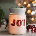 Candle Warmers Illumination Fragrance For Wax Red Plaid Joy. Fixed Price $30.00.