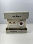 Red Shed Retro Metal Radio Scent Wax Warmer - New Open Box. Fixed Price $30.00.