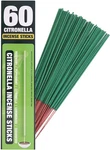 Citronella Incense Sticks 60 Pieces Per Box - Outdoor. Fixed Price $12.46.