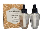 2-PACK New Bath & Body Works Football Season Wallflower Refill Bulbs. Fixed Price $15.95.