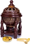 Am Lavish 4-PILLAR Charcoal Burner Bakhoor, Oud & Frankincense Resin. Fixed Price $34.99.