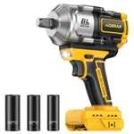 Cordless Impact Wrench 1106 Ft Lbs 1/2 Brushless 20V Dewalt Battery ML-W013. Fixed Price $124.99.