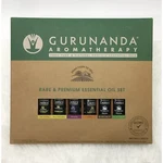 Gurunanda Aromatherapy Pure & Natural Essential Oil Set W/ Informational Booklet. Fixed Price $24.65.